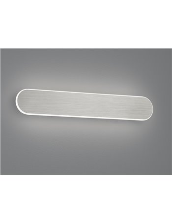 Carlo applique led alluminio con regolazione intensita' e colore caldo e freddo l. 50cm Moderno LED