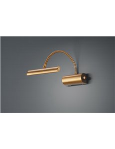 Curtis applique led lampada flessibile anticata cm18 max 35 Moderno LED