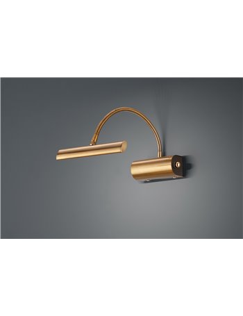 Curtis applique led lampada flessibile anticata cm18 max 35 Moderno LED