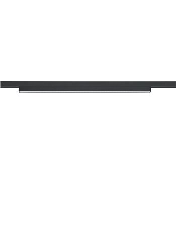 Duoline linelight led dimmerabile nero l. 50cm Moderno LED