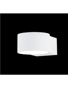 Lacapo applique led bianca interno bianco d. 10 p. 15 led osram Moderno LED 2