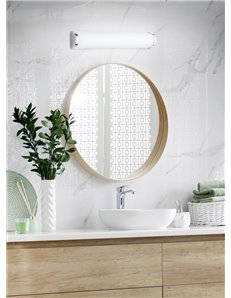 Xavi applique sottopensile specchio bagno reglette p. L.30 Moderno E14
