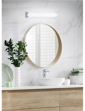 Xavi applique sottopensile specchio bagno reglette p. L.30 Moderno E14