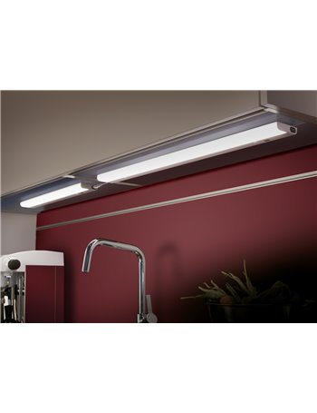 Simeo plafoniera sottopensile led con sensore di movimento l. 77cm Moderno LED