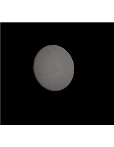 Raven applique led rotonda in aredesia nera luce indiretta intensita' regolabile con interruttore d. 20cm   Moderno LED