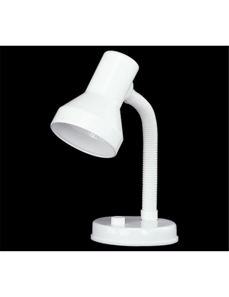 BES-17205 - Lampadine e Adattatori - beselettronica - Porta lampada attacco  E14 plastica bianca lampadina RH1131