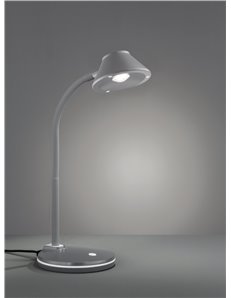 Berry lampada da studio led flessibile antracite h. 44cm Moderno LED