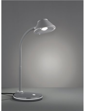 Berry lampada da studio led flessibile antracite h. 44cm Moderno LED