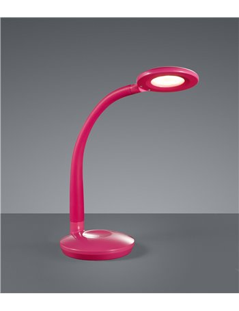 Cobrastudio led orientabile plastica viola h.47 Moderno LED