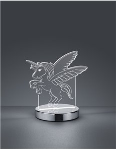 Karo lampada da tavolo led ikaro con variazione luce da cala a fredda h. 20 Fun LED 2