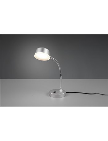Kiko lampada da studio alluminio flessibile h. 41cm Moderno LED
