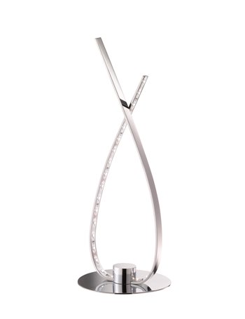 Mickey lampada led capanna cromo h.31,5 Moderno LED