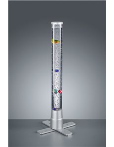 Motion lampada da tavolo con pesciolini con effetto galleggiamento e cambio colore rgb h.60cm Moderno LED 2