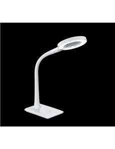 Lupo lampada da studio led bianca flessibile con base h. 38 Moderno LED 2