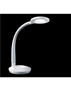 Cobra lampada studio led orientabile plastica bianca h.47 Moderno LED 2