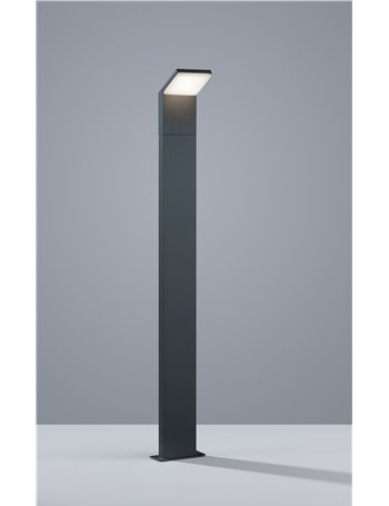 Pearl palo basso led alluminio antracite Cm100 Moderno LED