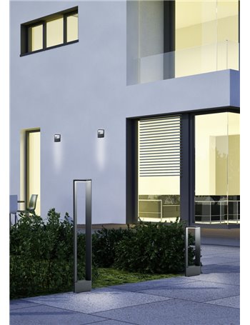 Ganges palo led antracite h.100 Moderno LED