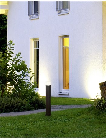 Hudson palo led  antracite  9x9 h80 Moderno LED