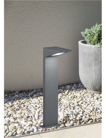 Nelson palo da esterno led antracite ip54 h. 50cm Moderno LED