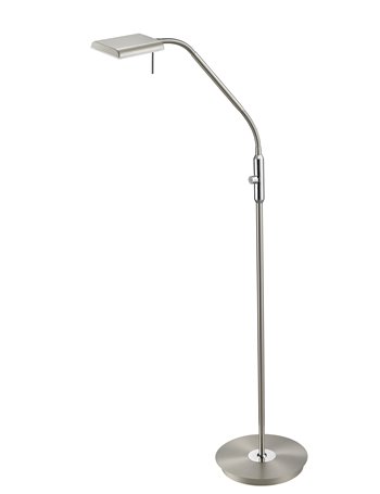 Bergamo piantana led acciaio satinato flessibile tocuh dimmer h. 135cm Moderno LED