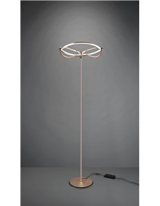 Charivari piantana led ottone satinato ellissi dimmerabile h. 175cm Moderno LED