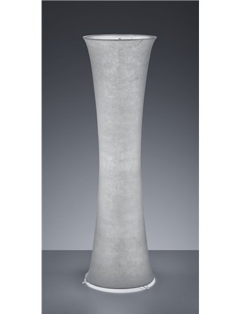 Gravis piantana in cotone grigio d. 35 h. 123  Moderno E27