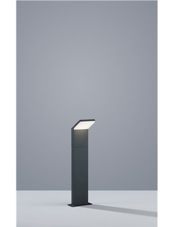 Pearl palo led alluminio antracite cm.h50 Moderno LED
