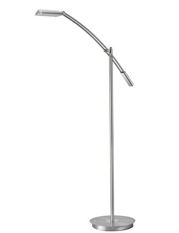 Verona piantana led acciaio satinato touch dimmer h. 130cm Moderno LED