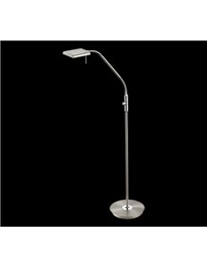 Bergamo piantana led acciaio satinato flessibile tocuh dimmer h. 135cm Moderno LED 2