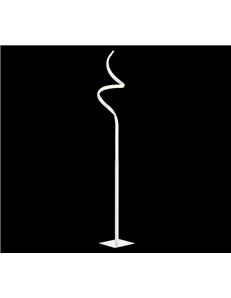 Course piantana led ondulata bianca h. 145cm Moderno LED