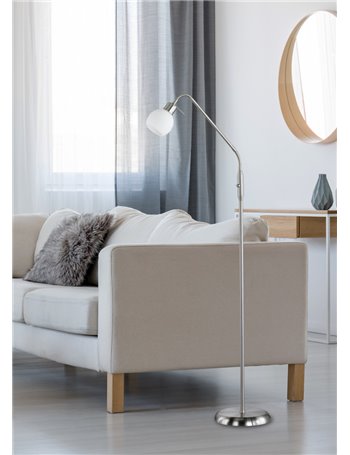 Freddy piantana led flex 1 vetro sainato h150 Moderno LED