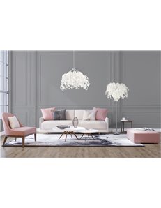 Leavy piantana foglie lavabili d. 70 x h. 180 Moderno E14