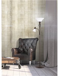 Rustica lampada da terra pigna 2 vetri h.180 Autentico E27