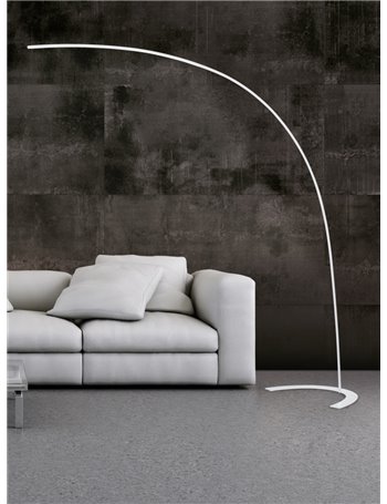 Shanghai piantana led curva bianca cm210x200 Moderno LED