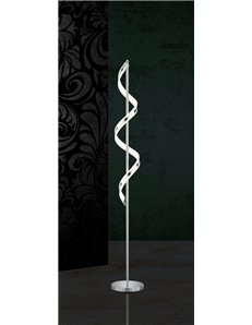 Sydney piantana led cromata con dimmer h. 160 Moderno LED