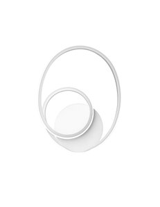 Diva applique design led dimmerabile 20 watt  bianco titanio oro Gea luce 2