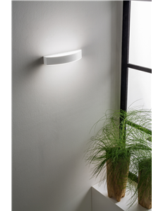 Gap arco applique piccola biemissione led 16 watt luce calda o naturale