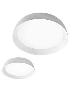 Sheila plafoniera led piccola o grande rotonda Gea luce 2