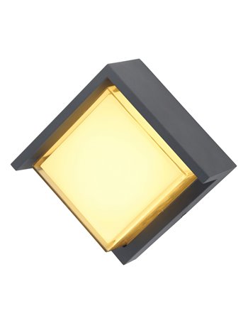 Jalla lampada da esterno alluminio pressofuso antracite LED 34480 Globo lighting