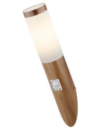 Boston lampada da esterno acciaio inossidabile effetto legno 1x E27 3157SW Globo lighting