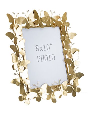 Porta foto cornice butterfly glam cm 35x15x38 (misura interna cm 20x25)