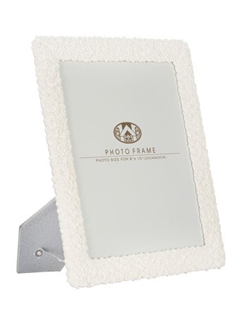 Portafoto cornice creamy roses cm 26x1,8x31 
(misura interna cm 20x25) 