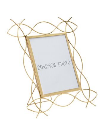 Portafoto cornice iron glam x cm 35,5x1,5x37 (misura interna 20x25)