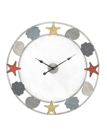Orologio da muro sea cm ø 80x3,5 metallo misterlight