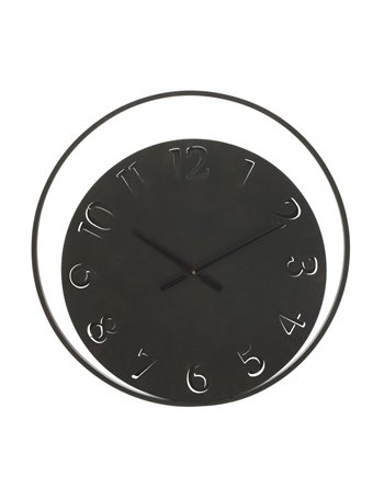 Orologio da muro circle cm ø 60x4,5 metallo misterlight