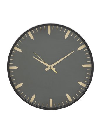 Orologio da muro glam elegant cm 
Ø 40x6 metallo,legno specchio misterlight