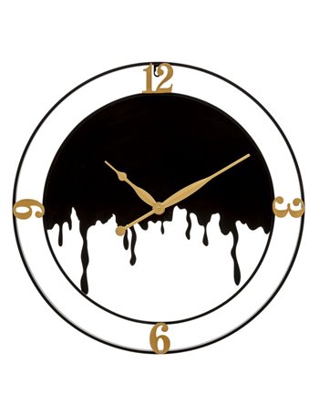 Orologio splash cm ø 66x4 metallo misterlight