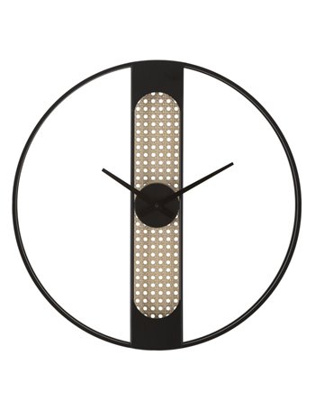 Orologio da muro ribby cm ø 60x5 metallo misterlight