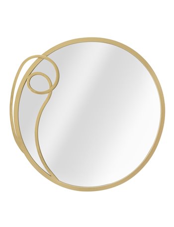 Specchio warsaw cm 72x3x71 oro
