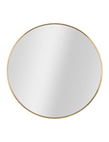 Specchio elegant glam cm ø 100x2 oro